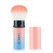 Blusher Brush Soft Powder Makeup Brush for Face Retractable Kabuki Brush Retractable Powder Brush for Powder Mineral Foundation Blending Blush Buffing Makeup Brush Aluminum Handle Pink