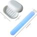 Redzep Travel Soap Set - 4 PCS Toothbrushes & Case Ideal for Home Travel & Camping - Buy Online on GoSupps.com