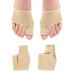 Plabbdpl 2 piece hallux valgus correction hallux valgus toe spreader with bale protection hallux valgus correction bandage socks bunion corrector for women and men
