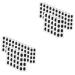 Cabilock 120 pairs glasses nose pad nose bridge cushion for glasses nostrous anti-nose pads self-adhesive nose pads for glasses sponge glass earspion nasal clamp increases eva sponge
