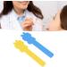 Dykaae 2PCS Tongue Depressor - 12.5cm Plastic Tongue Muscle Trainer for Kids in Mixed Colors | Portable Tongue Compressor Sticks - Buy Online on GoSupps.com