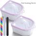 Borogo Nail Soaking Bowl Set for Gel Polish Removal and Manicure - Includes Brush, Pusher, Peeler, File, and Buffer Block - Buy Online on GoSupps.com