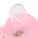 Ultra-Light Pink Silicone Baby Pacifier for Newborns | Soft & Shiny Pacifiers for 6-18 Months Infants | Ideal for Breastfed Babies - Buy Online on GoSupps.com