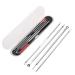 MICPANG Blackhead Remover Pimple Popper Tool Acne Extractor Kit - 8 Piece Stainless Steel Set - Buy Online on GoSupps.com