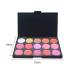 Phantomsky 15 Colors Cream Lip Gloss Makeup Palette - Durable Natural Contouring Kit & Blush Pallet for Flawless Makeup | International Shipping Available - Buy Online on GoSupps.com