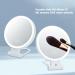 Ruuizksa 10X Magnifying Makeup Mirror with Lights and Magnification 3 Colors Desktop LED Mirror and Vanity Mirror for Travel - Buy Online on GoSupps.com