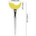 Mascara Eyelashes Tools- 11cm * 4.5cm Portable Eyelash Brush Tool| Easy To Use Eyelash Tool Mascara Shield| Eyelashes Mascara Applicator Tool For Women Girls Ladies And Daily Parties Yellow - Buy Online on GoSupps.com