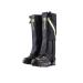 LIXADA Outdoor waterproof gaiters Snow hiking gaiters Two-layered breathable ski gaps for outdoor pants for hiking climbing trekking and skiing unisex (Adults Children optional) Black-adults