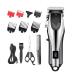 Hair Clippers Professional Cordless Hair Clipper Rechargeable Men Hair Trimmer Adjustable Cutting Lever Barber Shop LCD Display