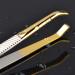 Fomiyes Stainless Steel Eyebrow Tweezers - Precision Hair Removal & Eyelash Extension Kit (2 Pieces) | International Shipping Available - Buy Online on GoSupps.com