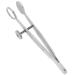 MAGICLULU Meibomian Gland Tweezer for Meibomian Gland Expressor Lash Bond Remover Metal Forcep Excessive Metal Tweezer Tool Tweezers Stainless Steel Clip Protein