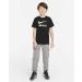 Nike Sportswear Boys Just Do It T-Shirt - Black/Volt (Medium) - Buy Online on GoSupps.com