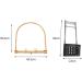 Amagogo Shampoo Basin Equipment Water Circulation Rack Rotatable Directions Hair Washing Shampoo Bed Accessories for Barber Shop - Buy Online on GoSupps.com