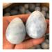 JUKUCKV Spiritual Support Natural Calcite Dragon Egg Quartz Crystal Egg Crystal Blue Stone Healing Random 1pc