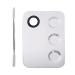 Makeup Palette Stainless Steel Nail Art Palette Nail Polish Color Mixing Pallet Makeup Accessory