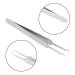 Blackhead Tweezers - Curved Stainless Steel Pimple Extractor & Facial Care Tool for Clear Skin - Buy Online on GoSupps.com