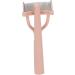 Foldable Steel Needle Eyelash Comb Half Arc Stainless Steel Eyelash Separator Portable Folding Eyelash Comb with Protective Cover for Makeup Cosmetic Pink - Buy Online on GoSupps.com