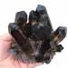 Natural Crystal Rough 500g-650g Natural Black Smoky Crystal Quartz Stone Specimen Cluster 1pc - (Color: 1PC)