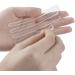 Premium GEL Heel Cushion Inserts for Men - Anti-Wear Non-Slip Protectors for Plantar Fasciitis & Dry Cracked Heels - X-Large Clear - Buy Online on GoSupps.com