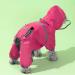 Waterproof Dog Raincoat Clear Hooded Dog Rain Jacket for Small Medium Dogs Adjustable Dog Rain Coat with Reflective Strap Lightweight Dog Poncho Pet Raincoat (XL Pink) XL Pink - Buy Online on GoSupps.com