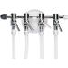 Bornfeel 13-in-1 Aquarium Valve Set 4-Way Air Distributor 4 Check Valves & 8 Suction Cups for 4/6mm Hose Air Pump - Buy Online on GoSupps.com
