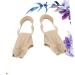 Healeved Bunion Separator Sleeve - 3 Pairs Orthotic Straighteners for Hallux Valgus - Beige, 3pcs Medium - Buy Online on GoSupps.com