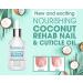 Barielle Coconut Rehab Nail & Cuticle Oil 1oz + Cuticle Remover 4oz Combo - Buy Online on GoSupps.com