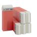 EpilWax Set of 6 Rose Cartridges for Hair Removal - Large 100 ml Roll-on Waxing Refills Rose 100 ml (Pack of 6)