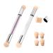 Aeropuffing Gel Nails Accessories | Dual Sponge Gradient Shading Tool | Ombre Nail Art Kit with 4 Replacement Heads - Buy Online on GoSupps.com