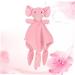 Garneck Soothing Towel for Babies | Cute Little Dog Plush Toy Blanket | Pink Love Blanket & Bibs - Perfect Baby Gifts - Buy Online on GoSupps.com