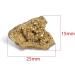 Crystal 1Pc Natural Materials Jewelry Making Electroplating Gold Raw Gemstone Crystal Cluster Titanium Geode Gifts Specimens - Buy Online on GoSupps.com