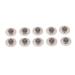 Hearing aid domes 10 pieces of hearing aids dumb umbrella hearing aid soft silicone earplugs sound gear Small open black earplugs accessories for phonak (10mm)