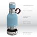 Asobu Pet Dog Bowl & Insulated Stainless Steel Water Bottle for Travel - 1L Blue | Perfect Pet Travel Gear - Buy Online on GoSupps.com