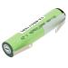 Battery Replacement for Braun Series 1 170 Series 1 180 Series 1 190 Series 1 190S SK2000 (5541) SK3000 (5513) Part No.: 4HGAE-LFU AAA HR-4U HR-4U 1.2V 43.50 x 10.50 x 10.30mm