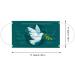 50pcs Colorful 3-Layer Mouth Protection with World Peace Pigeon Motif | Breathable Cloth Bandana for Men & Women - International Shipping - Buy Online on GoSupps.com