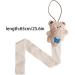 hgnxa Cute Hair Clip Holder Soft & Comfortable Adjustable Hairband Storage Cloud Pattern for Kids Room Decoration & Daily Use White leggy clouds - Buy Online on GoSupps.com