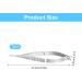 Professional Extra Fine Curved Cuticle Scissors for Precision Grooming - Eyebrow, Eyelash, and Nail Trimming Kit - Buy Online on GoSupps.com