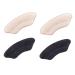 2 Pairs Sponge Heel Cushion for Heels Shoes Cushions Heel Liner Protector High Heel Cushions Insoles for Heels Shoe Heel Grips Heel Cups Heel Strips Comfortable Heel Pads Shoe Pads