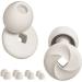 Vortex. Ear Plugs for Sleep Reusable Silicone Hearing Protection Noise Reduction for Sleeping 8 Ear Tips in XS/S/M/L 33db Noise Cancelling for Snoring Flights Concerts and Noise Sensitivity Cream - Buy Online on GoSupps.com