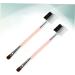 Ipetboom 1 Face Makeup Brushes Professional Cosmetics Brush Duo Eyebrow Brush Eyeshadow Makeup Brush Eyebrow Applicator Eyebrow Comb Brush Eyebrow Spoolie Miss Eyelash Beauty Tools Pink - Buy Online on GoSupps.com