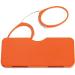 Kokobin Unisex Compact Reading Glasses +3.0 - Mini Nose Clip Visual Aid in Orange | Always at Hand - Buy Online on GoSupps.com