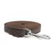 Mystique Rubberized towline 20mm with hand loop standard carabiner brown 7 5m 7 5m brown