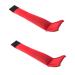 Supvox 2 STK fitness wrist straps sporty wrist tape Training equipment bracelet bracelet sandbag resilient sandbag for the wrist heavy shoulder strap Miss red red