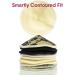 Organic Bamboo Nursing Breast Pads - 10 Washable Pads with Wash&Storage Bags - Reusable Nipplecovers for Breastfeeding - NatureBond - Buy Online on GoSupps.com