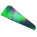 Green Aurora Microfiber Hair Towel Wrap for Women 10 Inch X 26 Inch Super Absorbent Hair Turban with Button