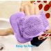 Silicone Bath Body Brush | Exfoliating Back Scrubber for Deep Clean | Extra Long & Super Soft | Ideal for Women & Men - Buy Online on GoSupps.com