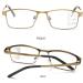 Zukky Multifocus Reading Glasses for Men & Women - Anti-Blue Light Semi-Metal Frame Gold (Size: 3.5x) - International Shipping Available - Buy Online on GoSupps.com
