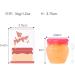 Natural Lip Plumper Enhancer & Care Serum | Transparent Gloss for Soft Hydrated Lips - Rosa+Type1 - Buy Online on GoSupps.com