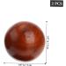 Beavorty Handball Massage Fitness Ball Stress Relief & Hand Training Wooden Balls for Adults | Gymnastics & Exercise Tools - Buy Online on GoSupps.com