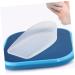 FOMIYES Heel Support Insoles - Plantar Heel Cushion Pads & Heel Cup Inserts for Pain Relief - Thicken White - 2 Pairs - Buy Online on GoSupps.com